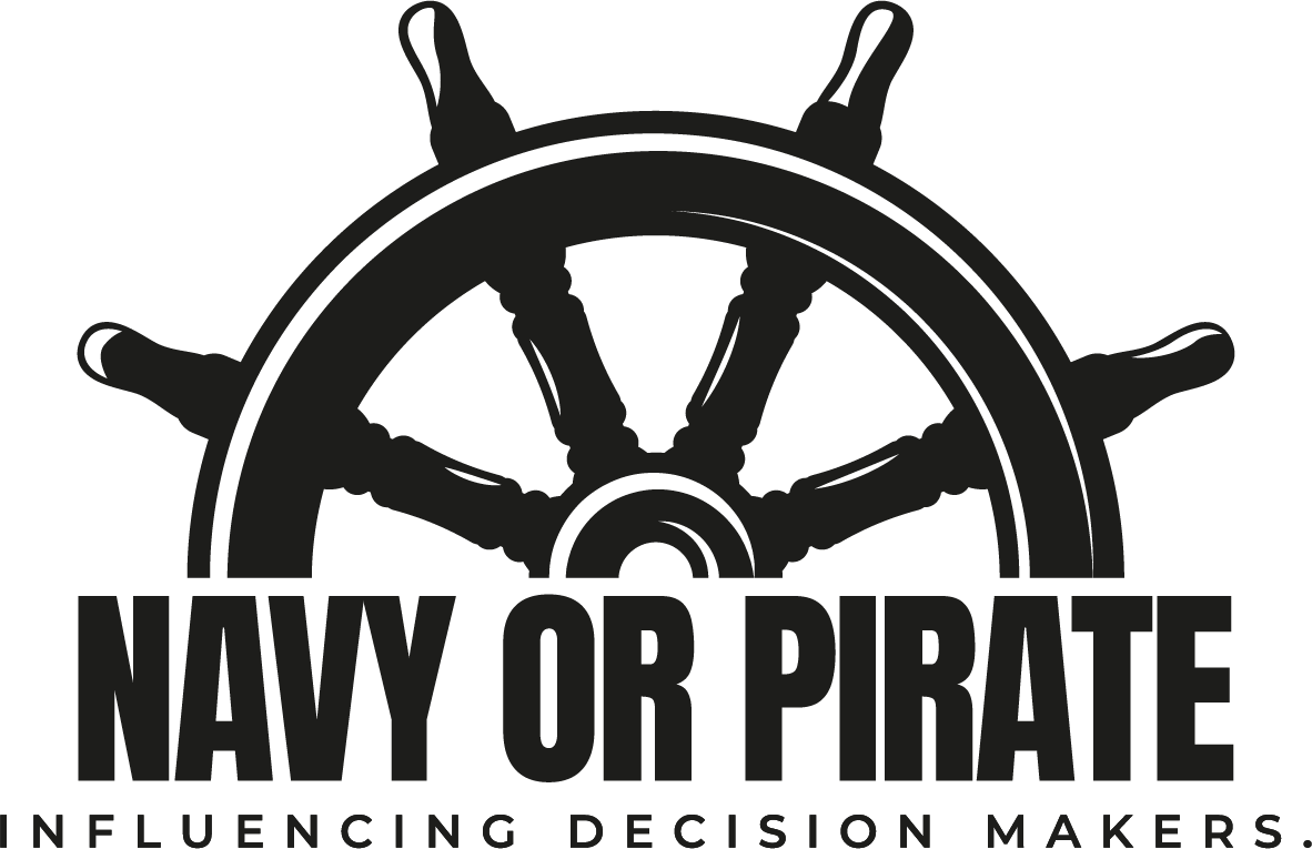 Navy or Pirate Logo
